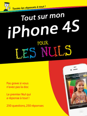 cover image of Tout sur mon iPhone 4S Pour les Nuls
